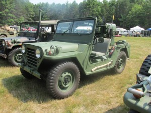 W Larry Damours M151A1 spotlight jeep
