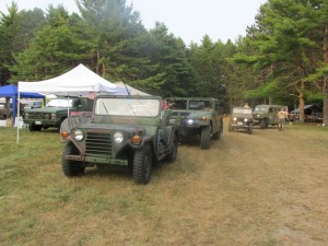 W Lining up for the icecream run convoy